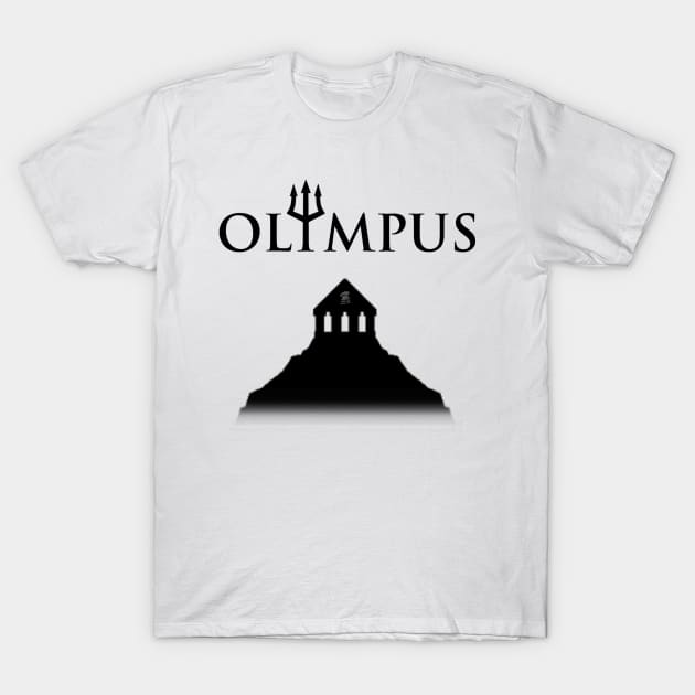 Olympus Black Ironman T-Shirt by dids